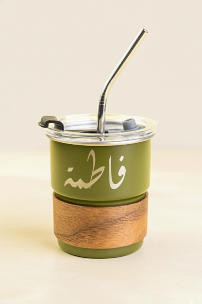 Customizable Cedar Cup - 300ml Beer Cup